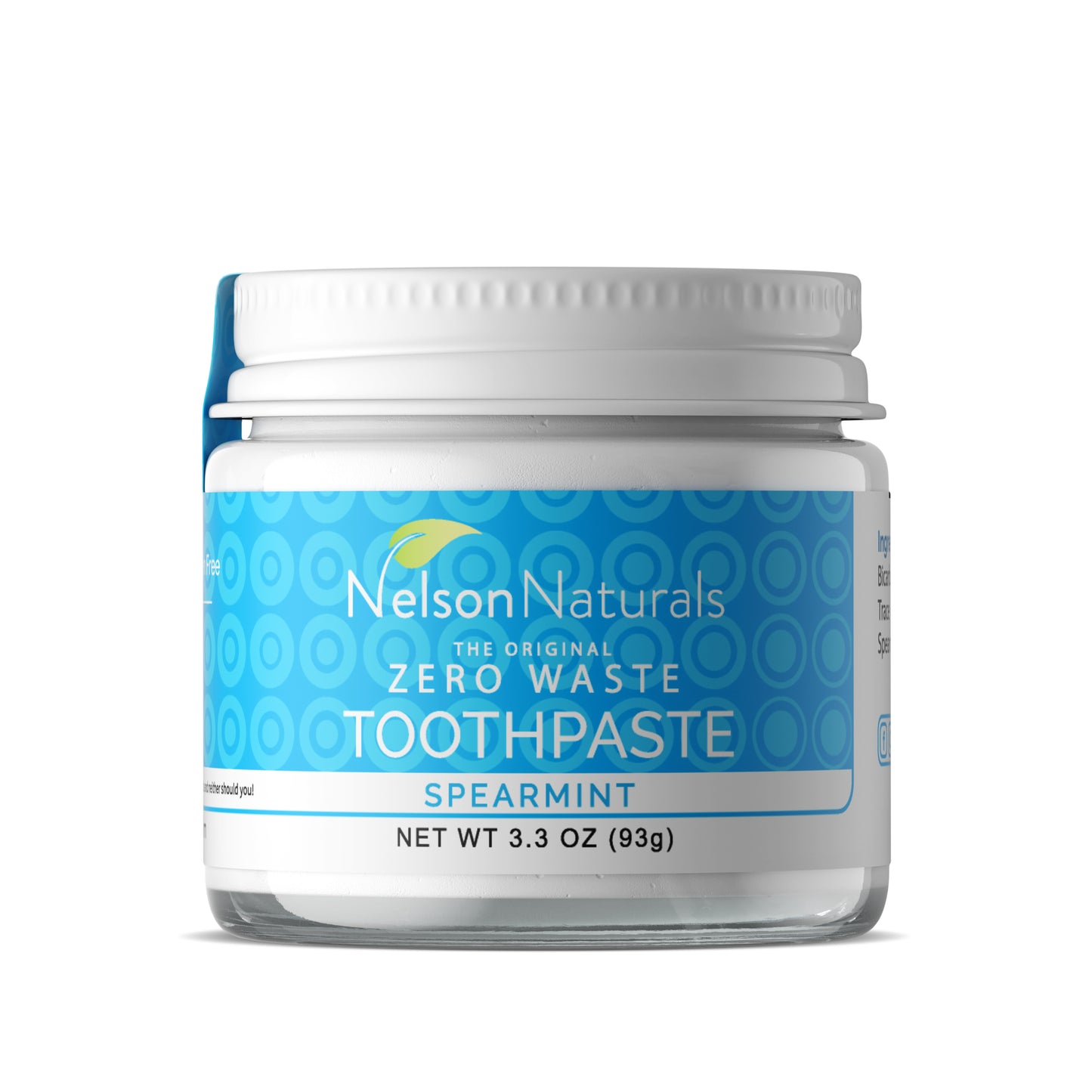 Spearmint Toothpaste 93g-jar