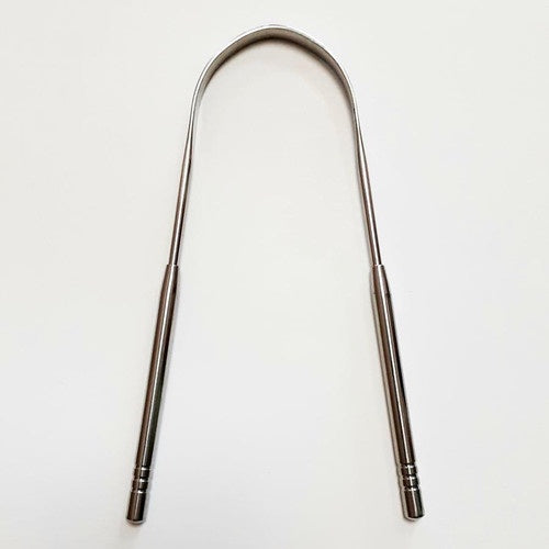 Gratte-langue en métal