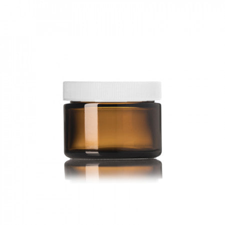 Pot rond en verre de 1 oz (30 ml)