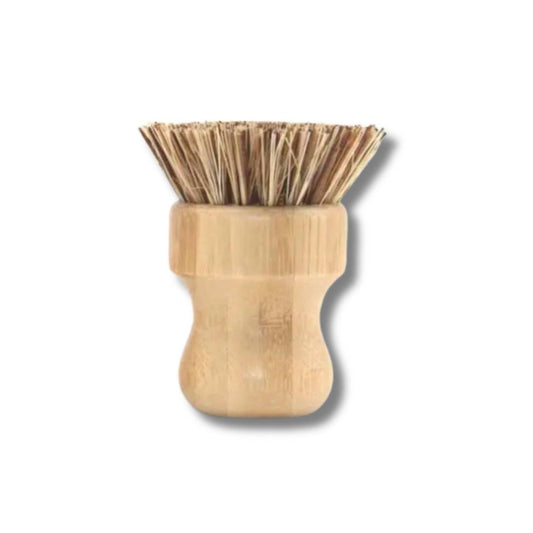Tampico Dish Brush - For Pots or Dishes - Dark Firm Bristles