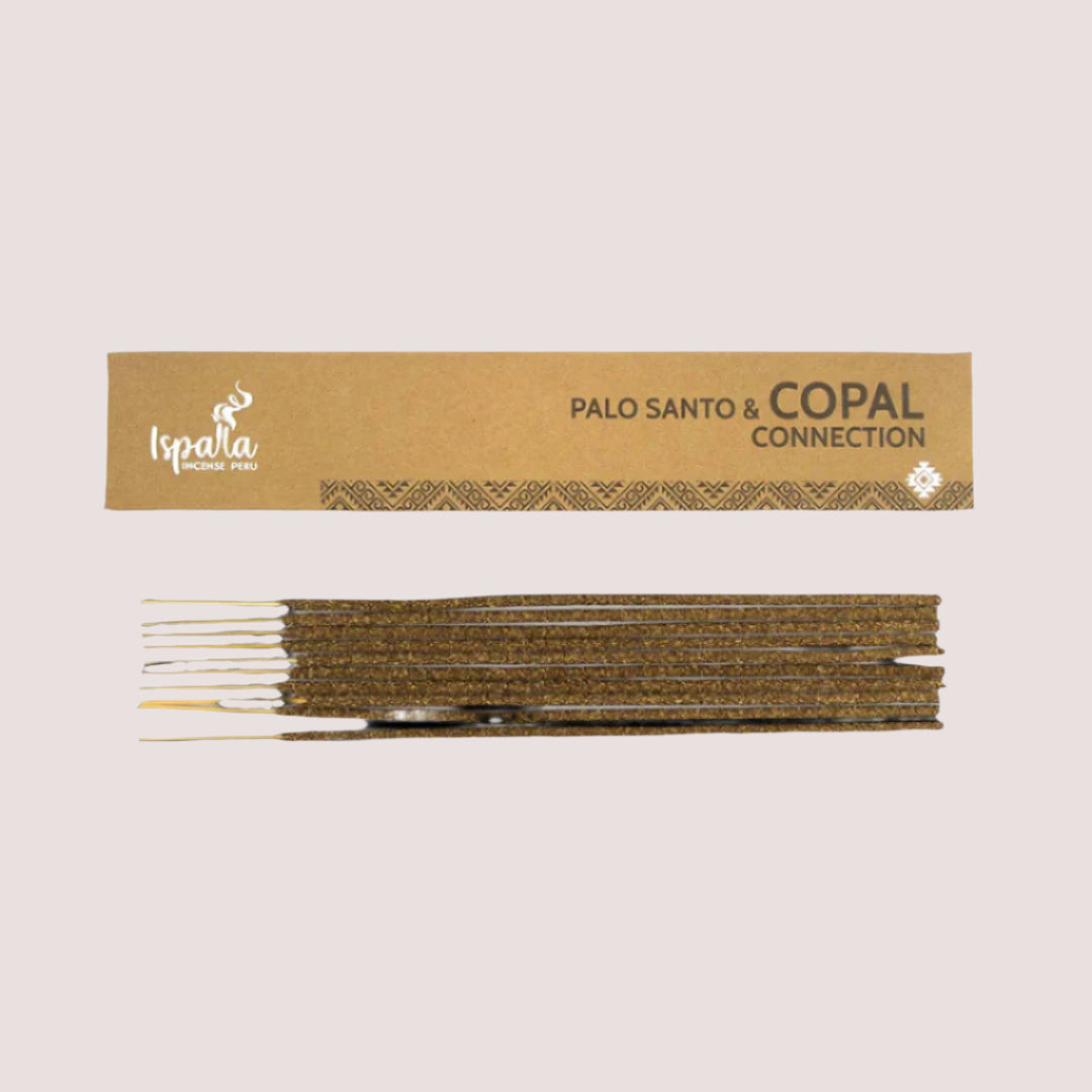 Bâtonnets d'encens bio Palo Santo et Copal | Connection