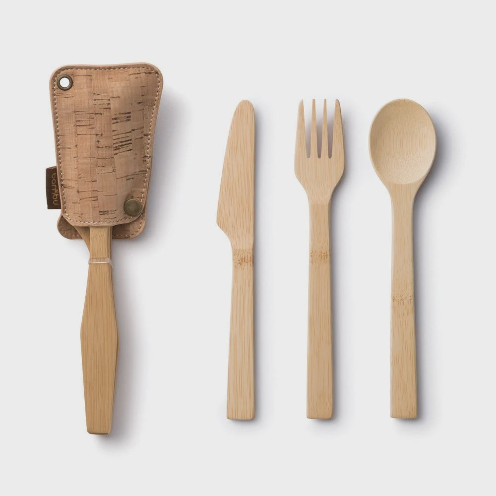 Bamboo Utensil Travel Set