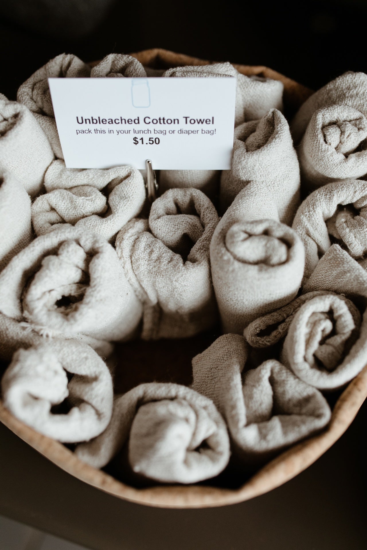 Cotton Towel - Unbleached