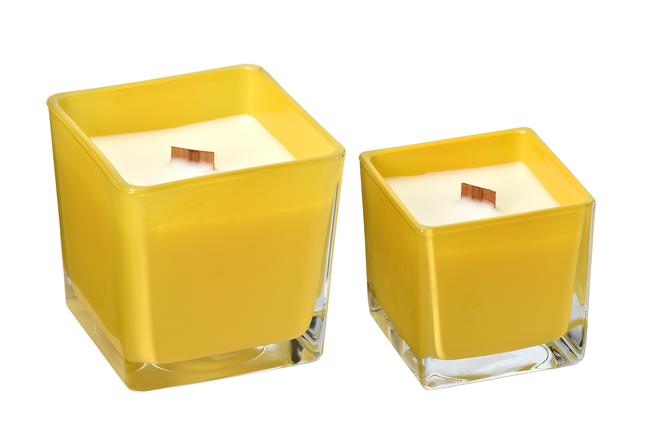 Lemon + Lavender Coconut Wax Candle 250ml/ 8oz