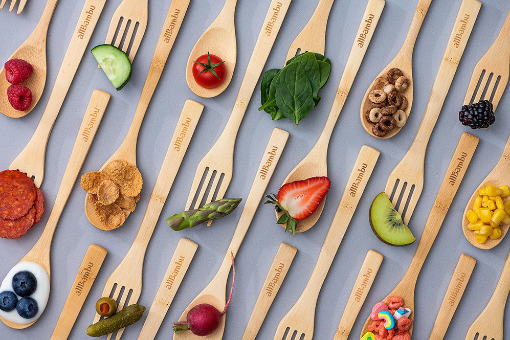 On The Go Bamboo Cutlery Set | Adult