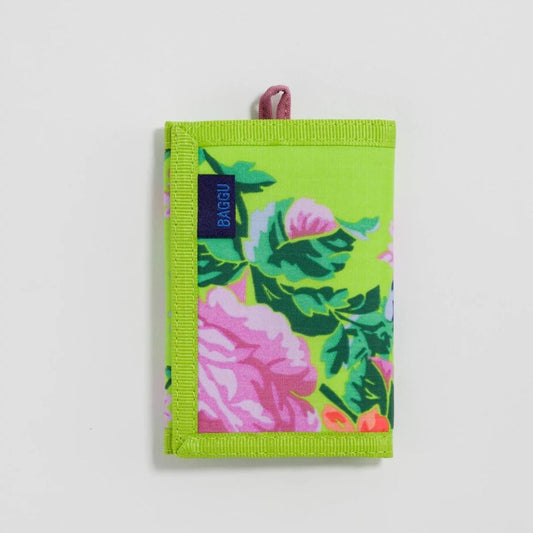 Portefeuille en nylon recyclé - Lime Rose