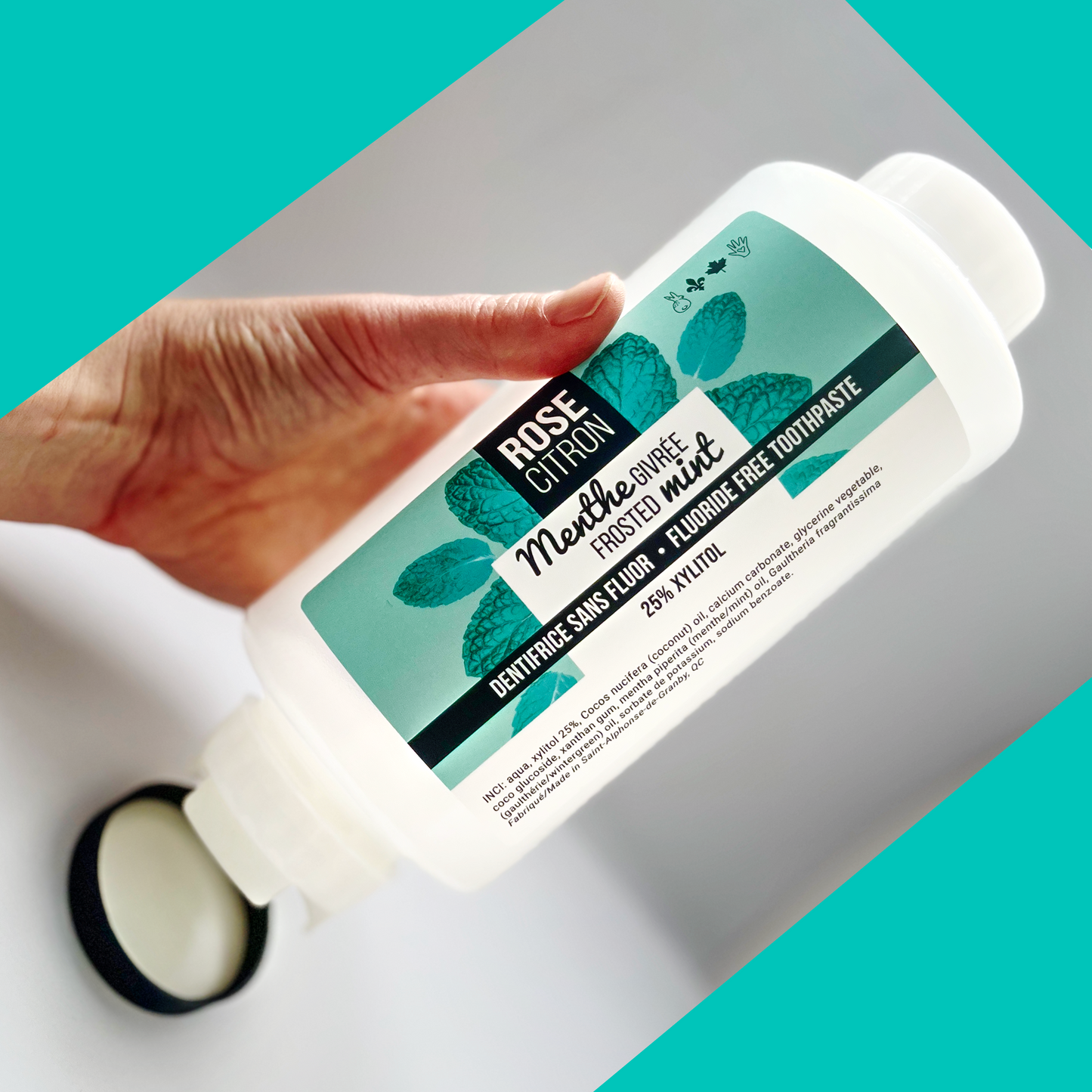 ROSECITRON- Frosted Mint Toothpaste