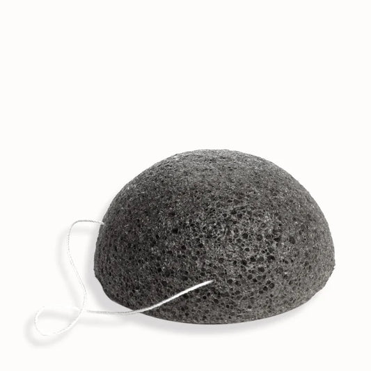 Éponge konjac | Infusée au charbon
