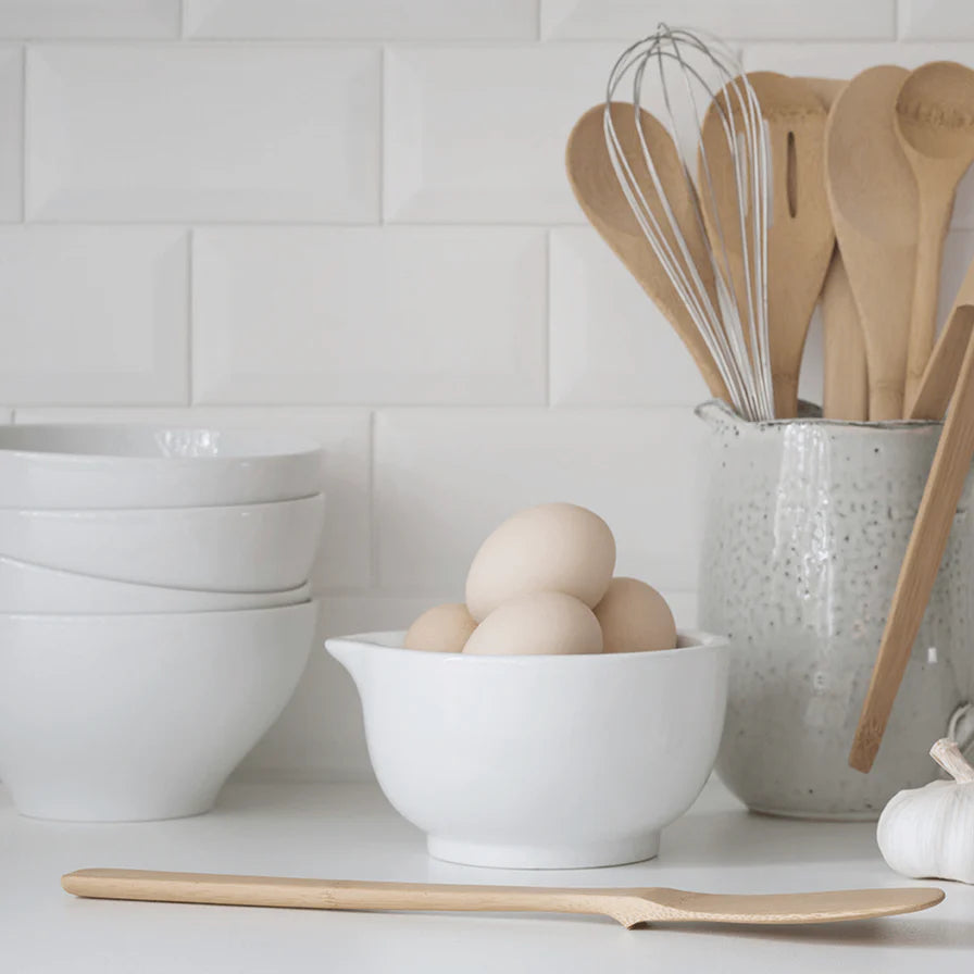 Spatule en bambou « Donnez-lui un repos »
