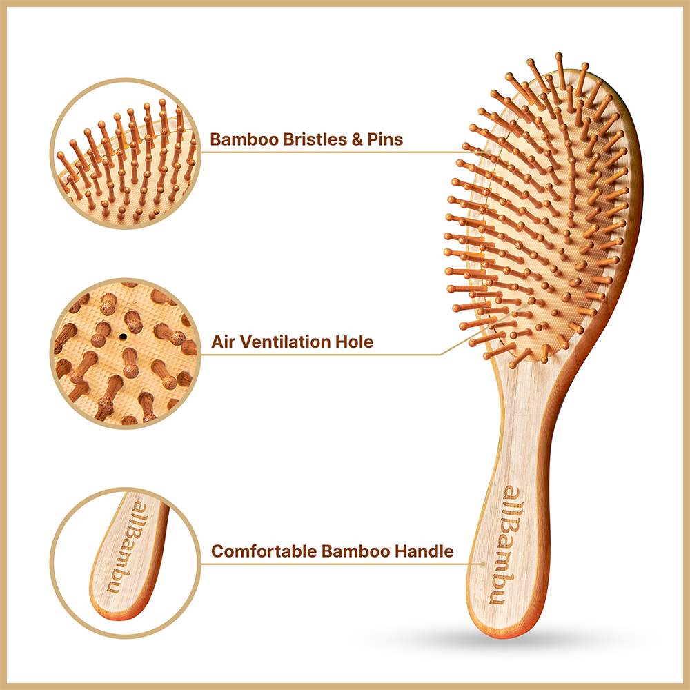 Bamboo Hair Brush