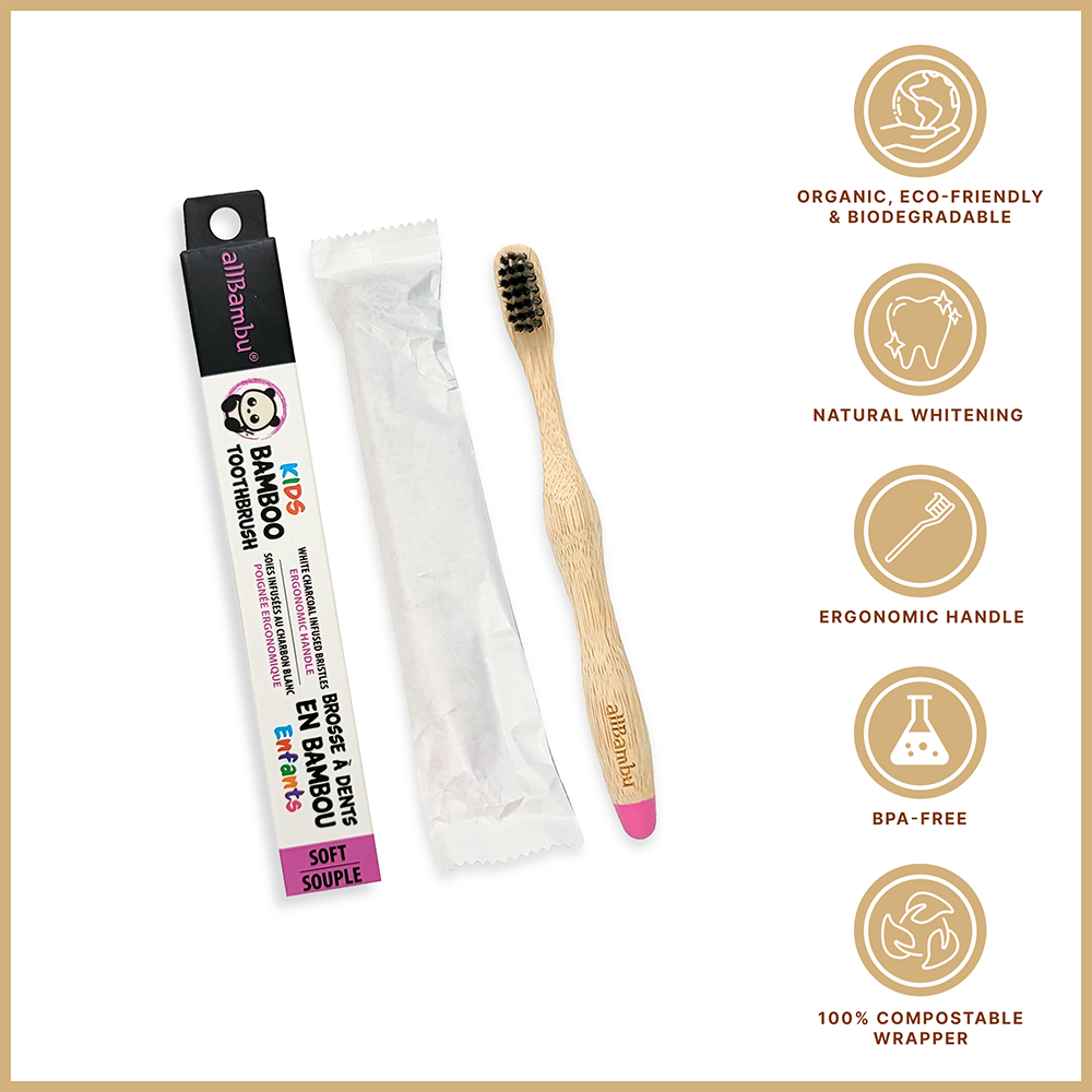 Kids' Bamboo Toothbrush