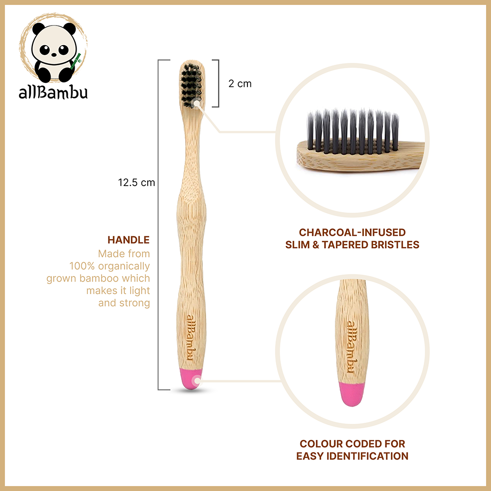 Kids' Bamboo Toothbrush