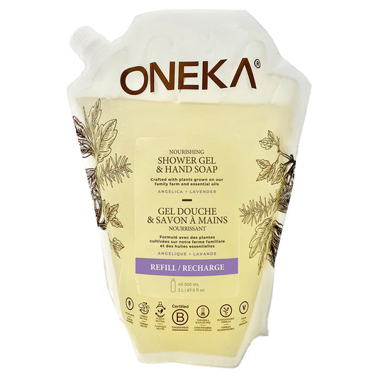 Oneka Shower Gel and Hand Soap | 2L