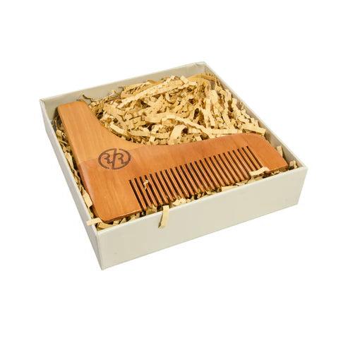 Rasoir à barbe Rockwell Razors en bois de poirier naturel
