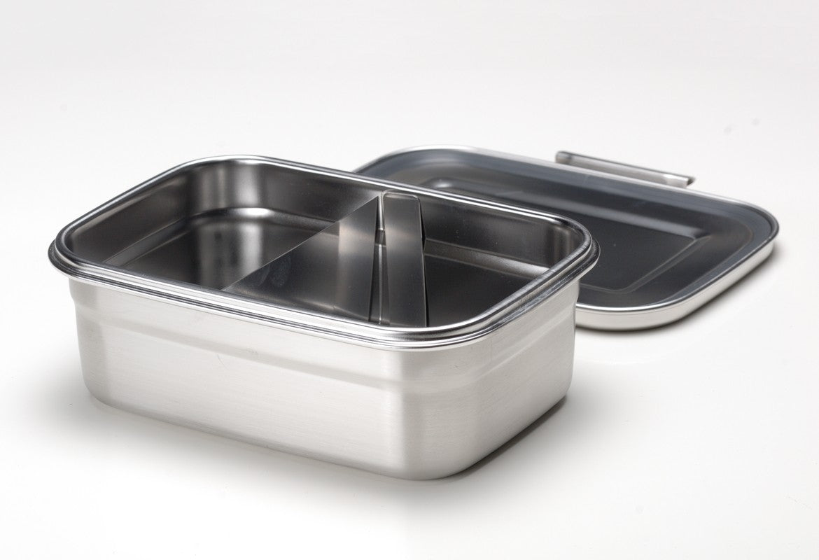 Séparateur pour boîte à lunch minimaliste en acier inoxydable 1560 ml