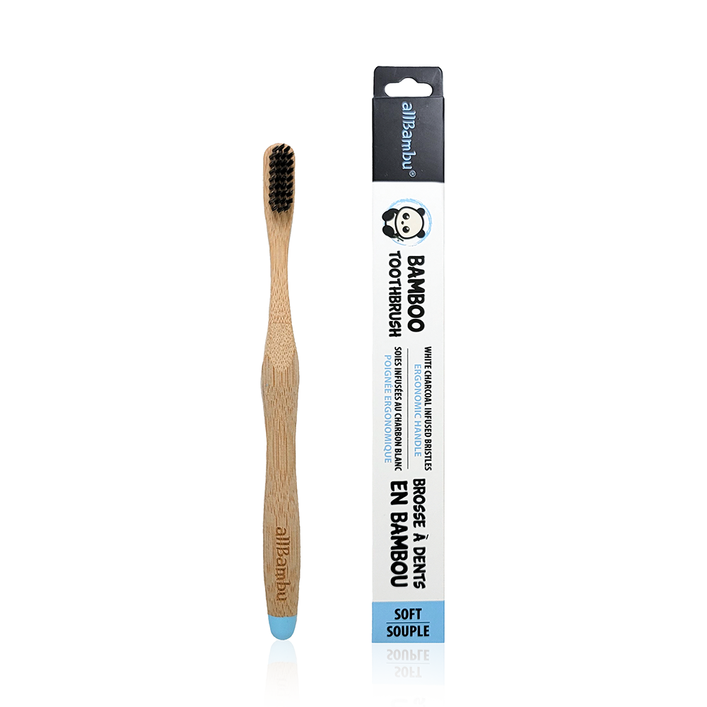Single Pack Bamboo Toothbrush -Soft