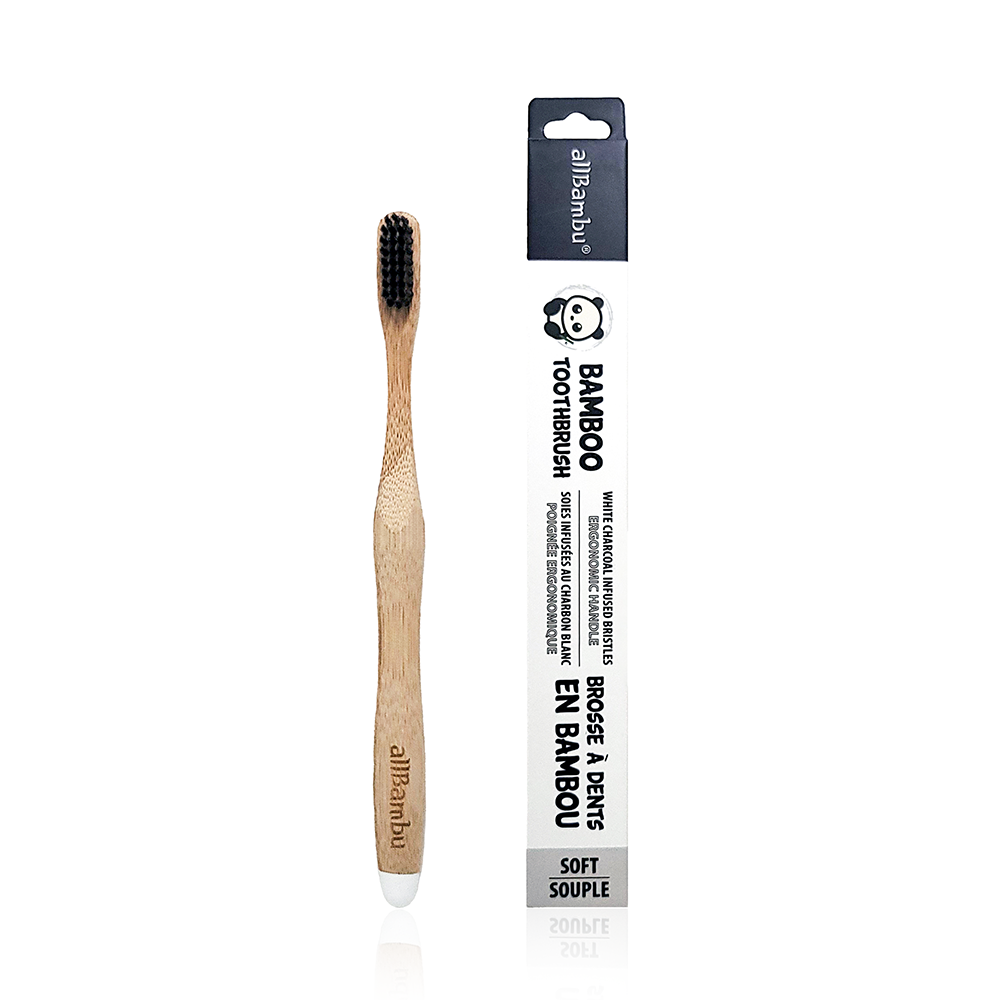 Single Pack Bamboo Toothbrush -Soft