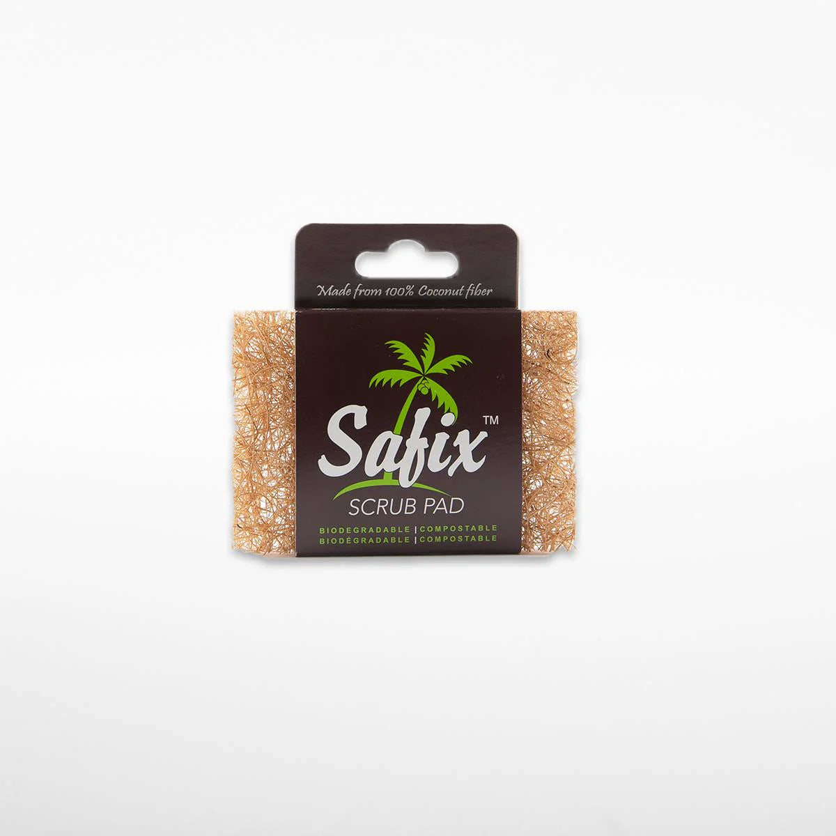 Tampon de gommage à la noix de coco Safix