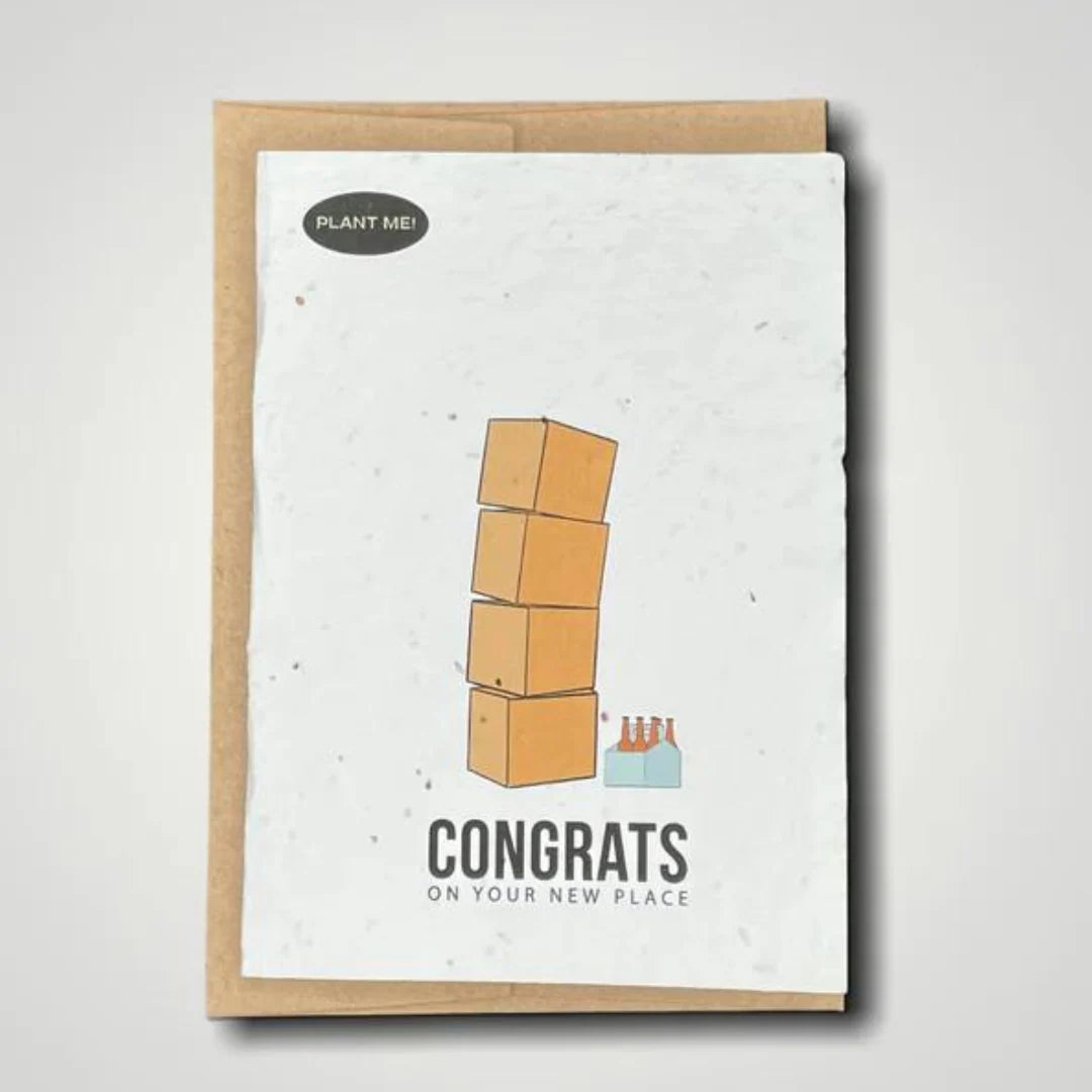 Félicitations | Carte de vœux à planter