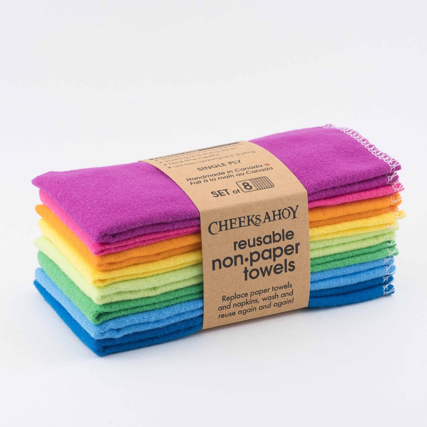 Reusable Non-Paper Towels - Single-Ply