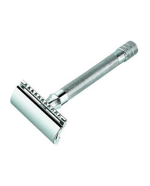 Rasoir à double tranchant 23C - Manche long - Chrome