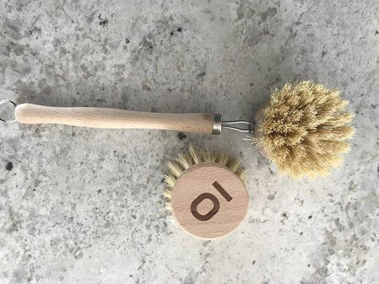 Tampico Fiber Dish Brush with Handle