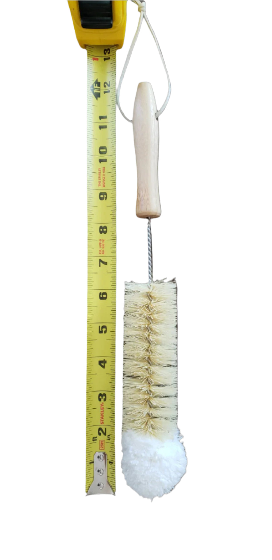 Brosse à biberon en tampico et coton - 4 tailles