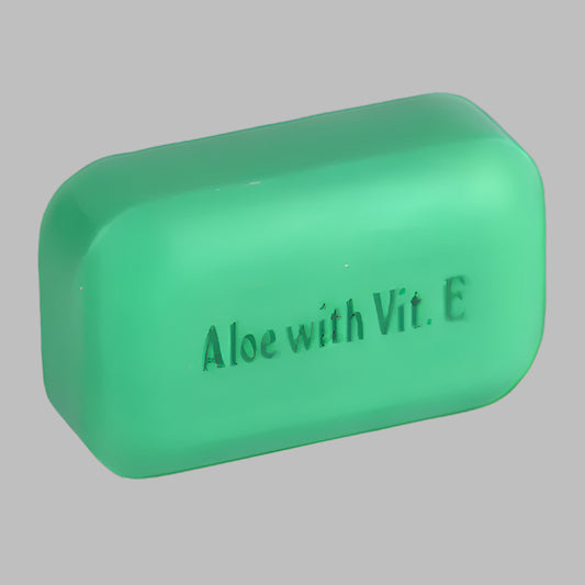 Savon en barre à l'aloe vera et à la vitamine E