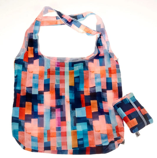 Petit sac de courses pliable - Géométrie