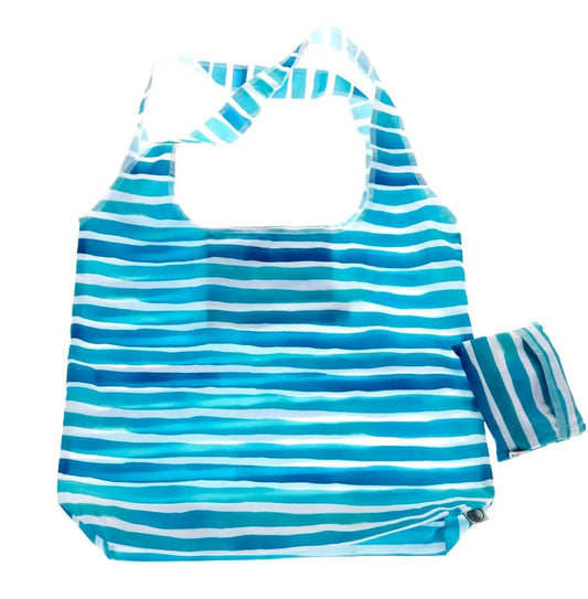 Petit sac de courses pliable - Vagues