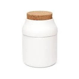 Moulin à herbes en céramique | Grand modèle - Blanc