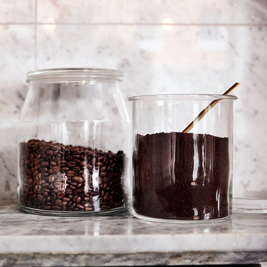 Glass Jar with Bamboo Lid