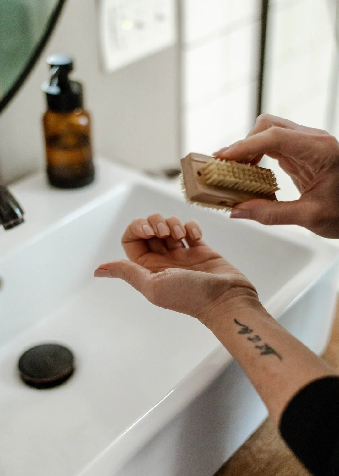 Wood Nail Brush