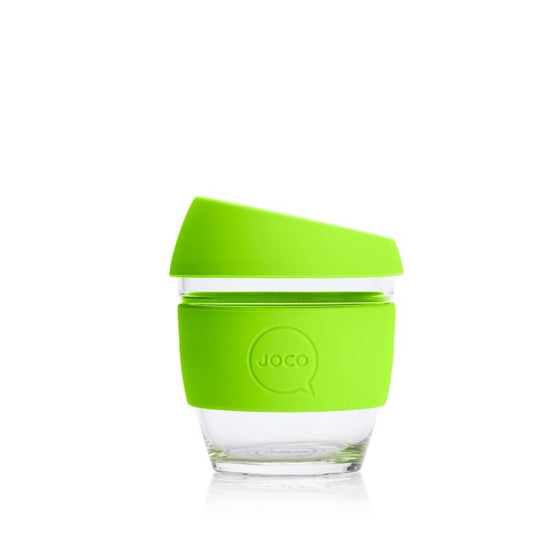 Gobelet en verre réutilisable | 227 ml – Citron vert