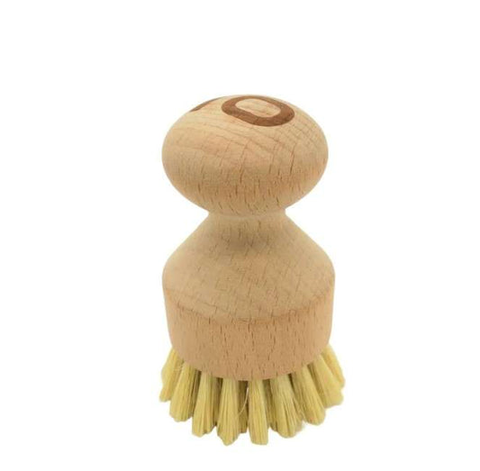 Brosse à vaisselle en bois de hêtre et tampico