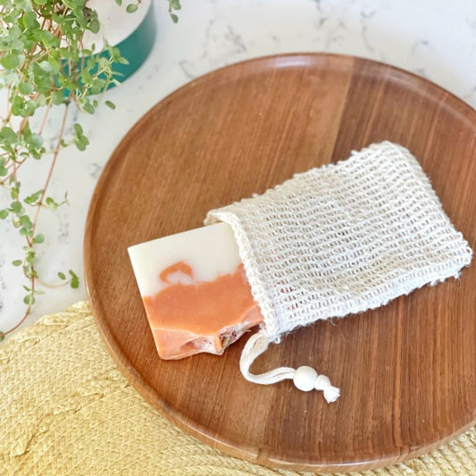 Pochette de savon en agave (sisal)