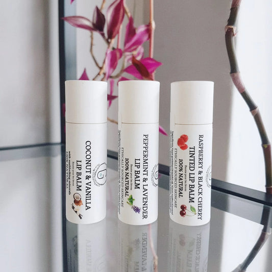 Glowing Orchid Lip Balm (in paper tube)