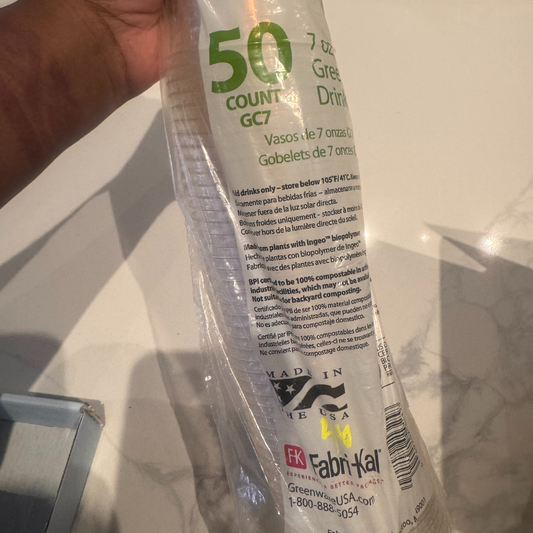 Compostable Cups and Plates