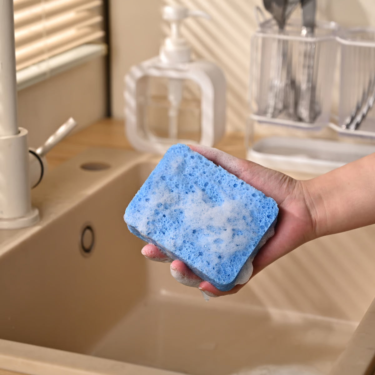 Pop Up Compostable Dish Sponge | sold in singles