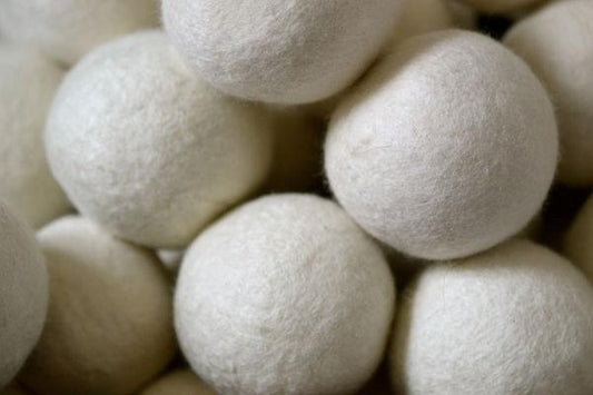 Boule de séchage en laine - Blanche