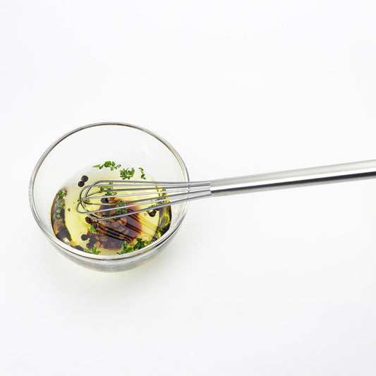 Eatoco Japan Mazelu Slim Whisk – 260 mm Stainless-Steel Whisk