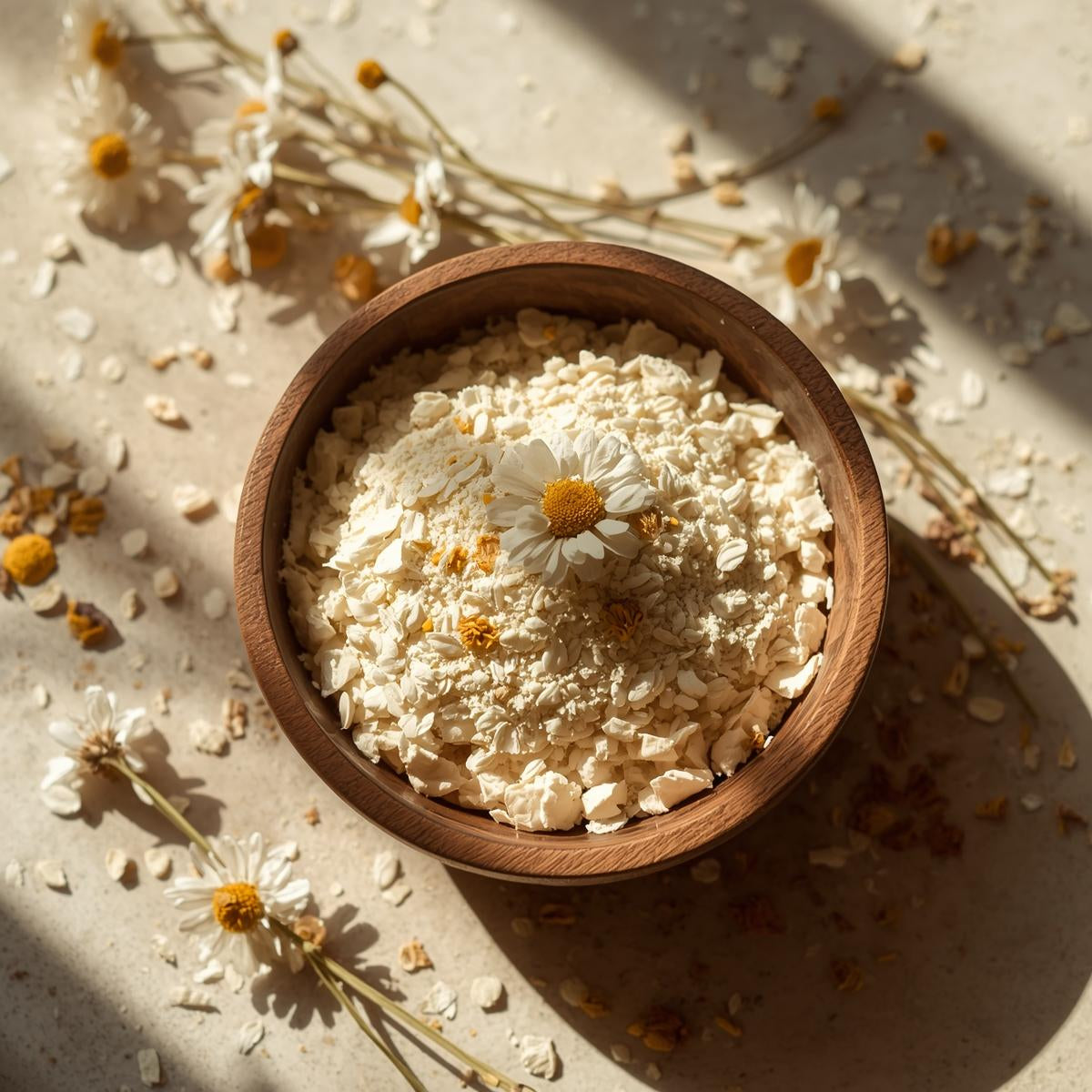 Oatmeal, Clay and Chamomile Bath Soak