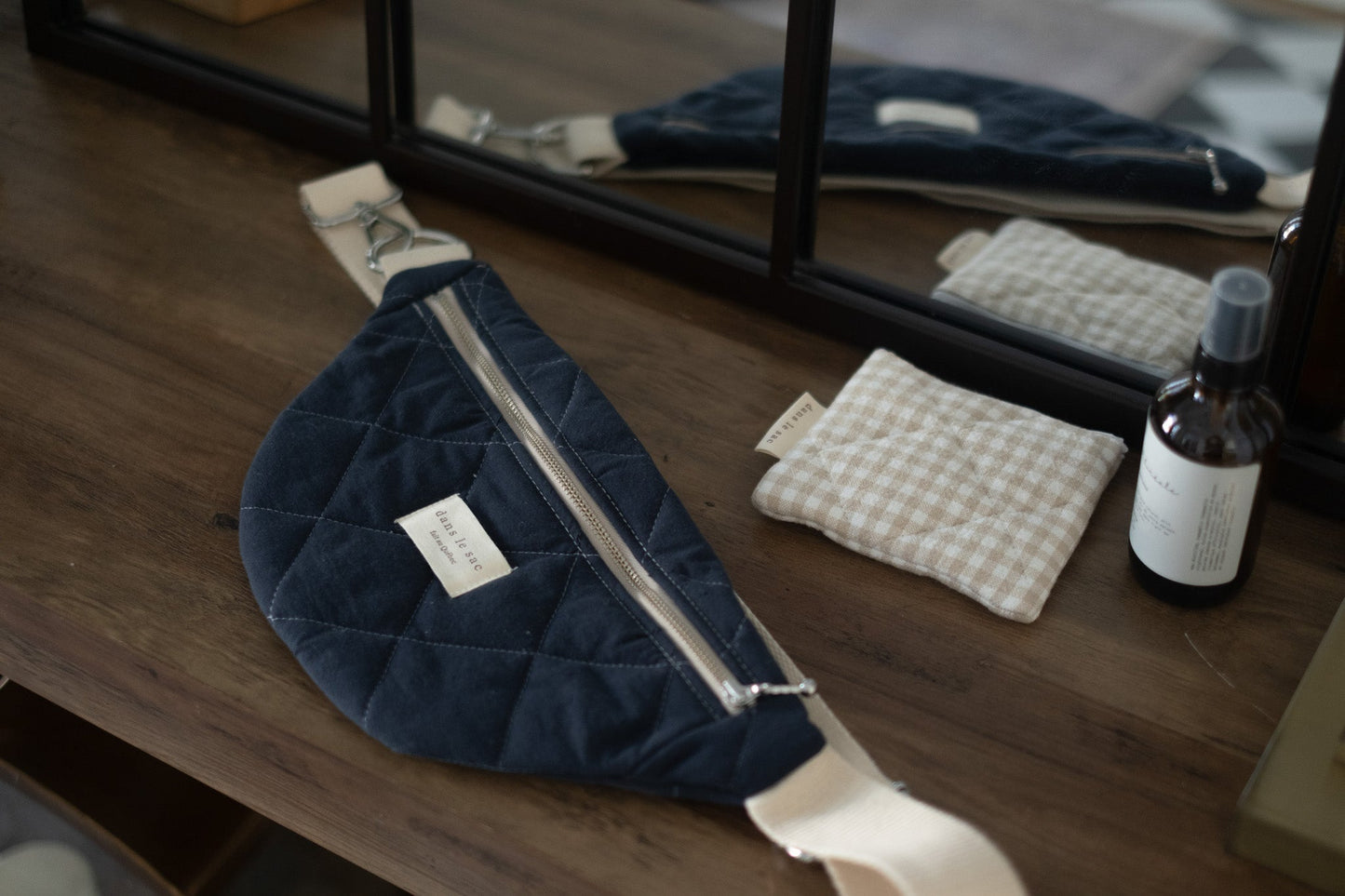 Sac banane matelassé