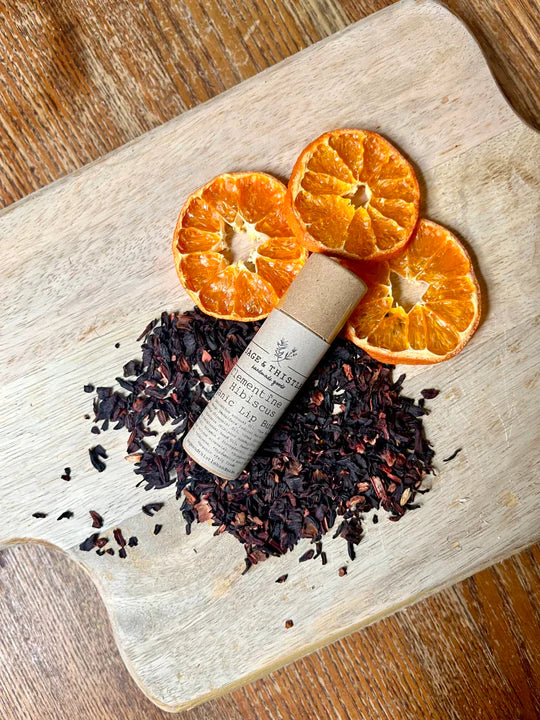 Nourishing Lip Butter | Clementine & Hibiscus