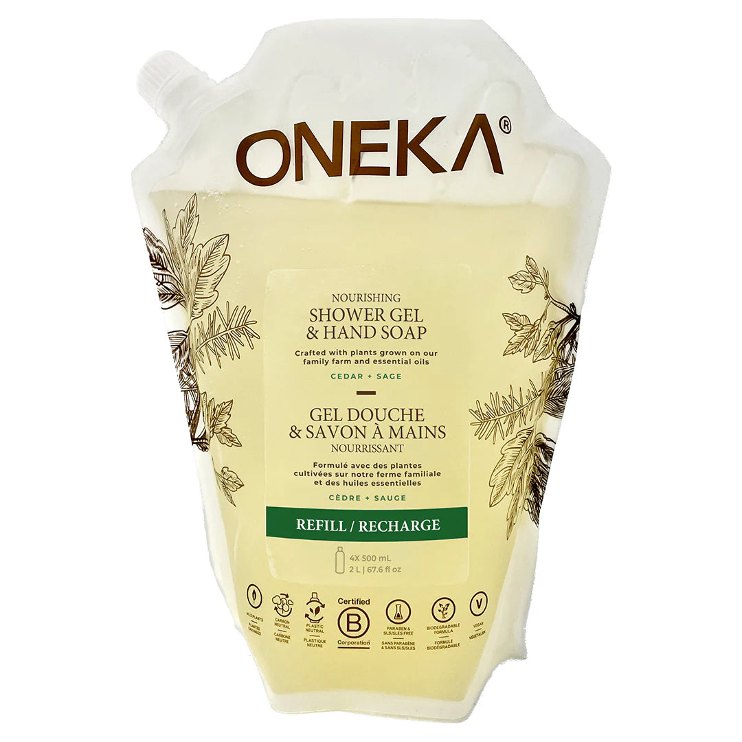 Oneka Shower Gel and Hand Soap | 2L