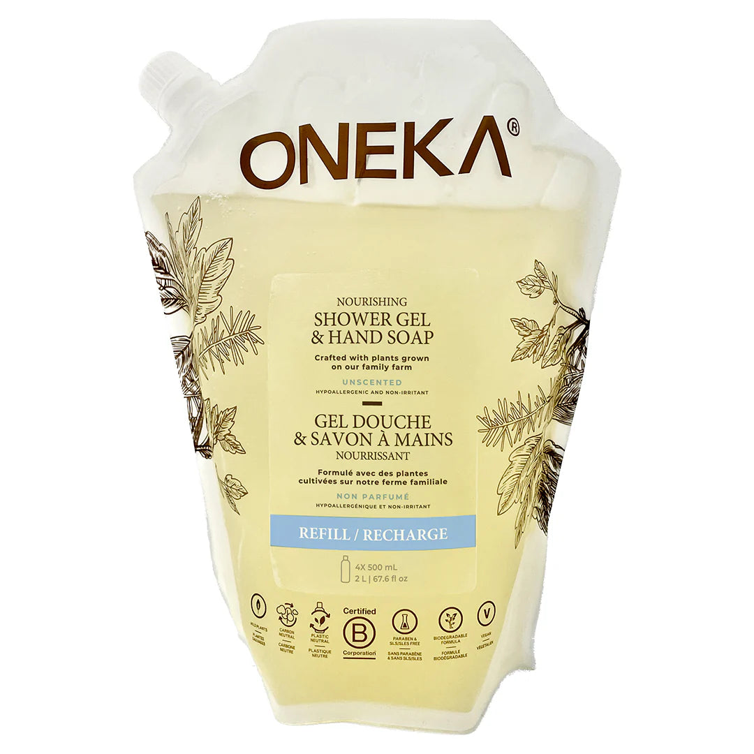 Oneka Shower Gel and Hand Soap | 2L