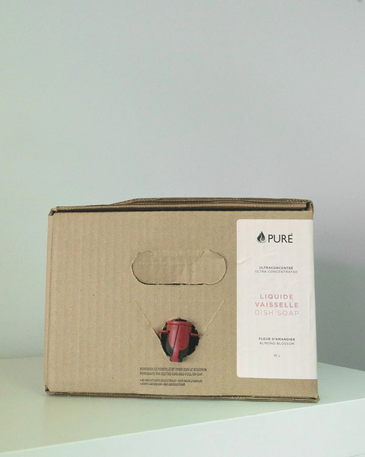 Savon vaisselle et mains pré-embouteillé XXL - Zeste de citron - (1 gallon)