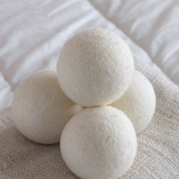 Boules de séchage en laine | Mixte - Blanches