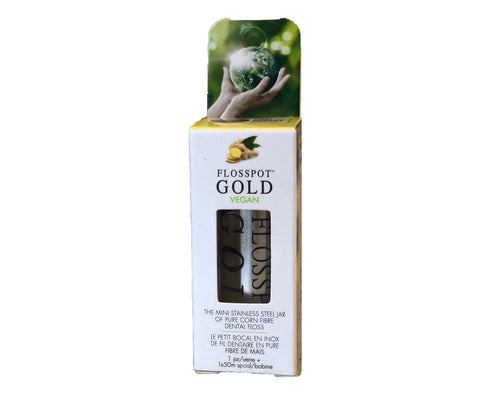 Flosspot GOLD Vegan Dental Floss