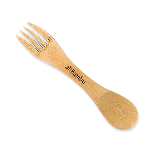 Cuillère-fourchette en bambou - ALLBAMBU